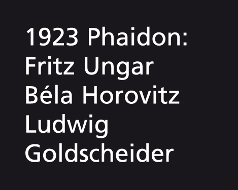 Klub Zwei phaidon vienna1923